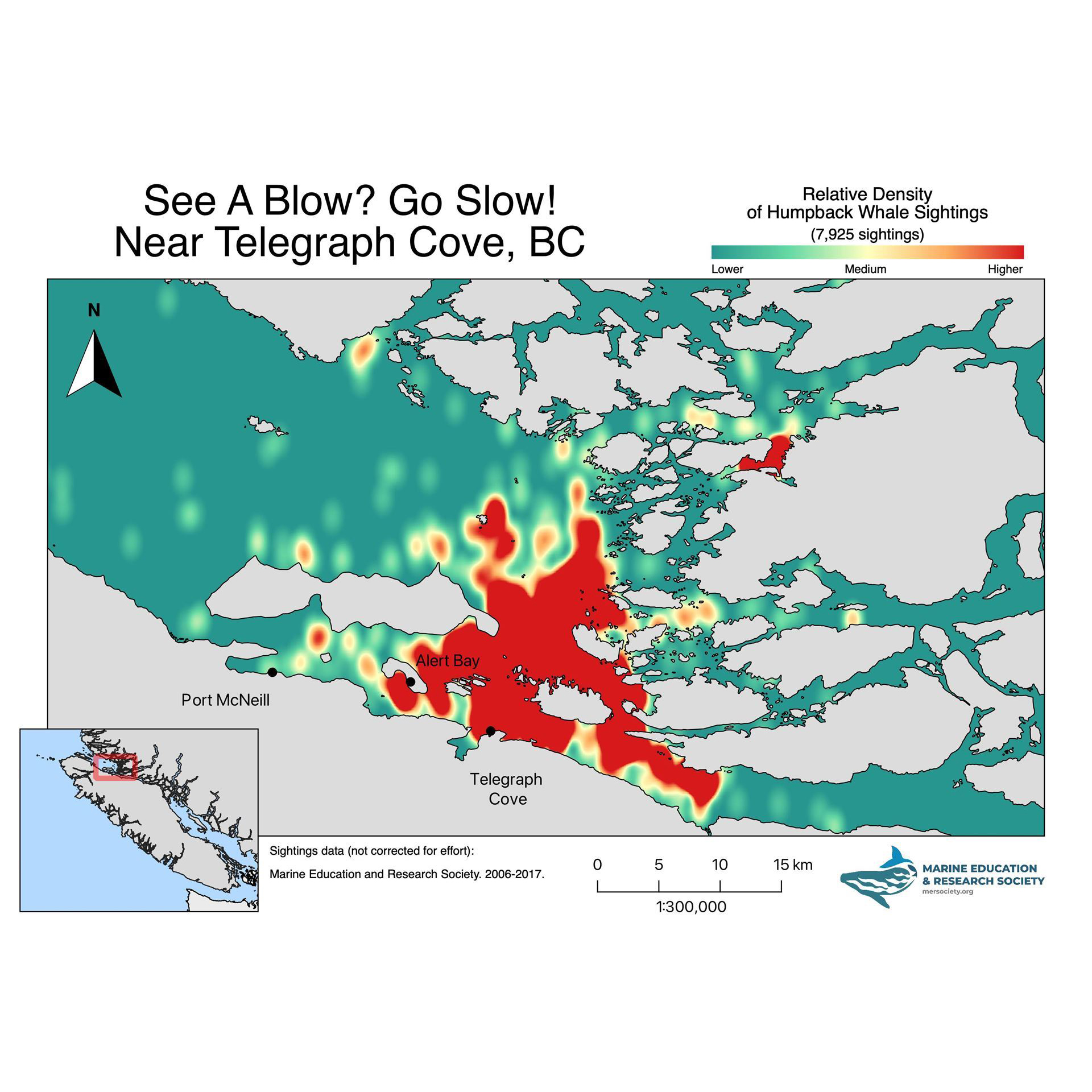 Telegraph Cove map